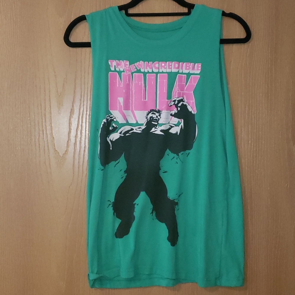 Marvel incredible hulk muscle tank